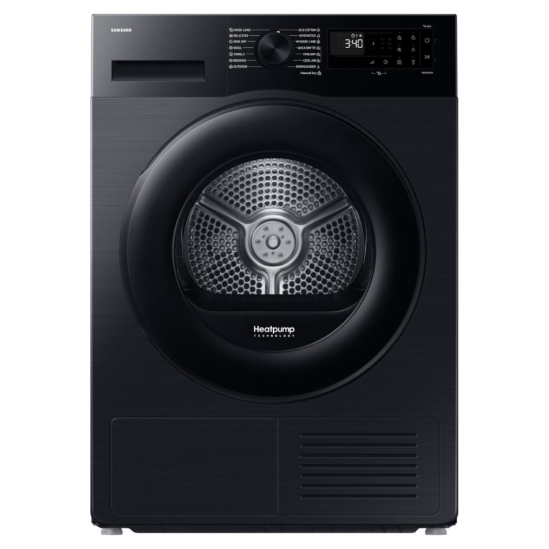 SAMSUNG Samsung Dryer DV90DG52A0ABLE, black, SpaceMax