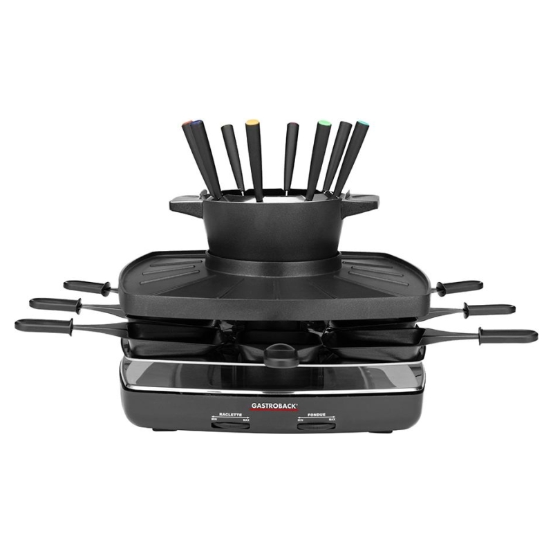 GASTROBACK Gastroback 42567 Raclette Fondue Set