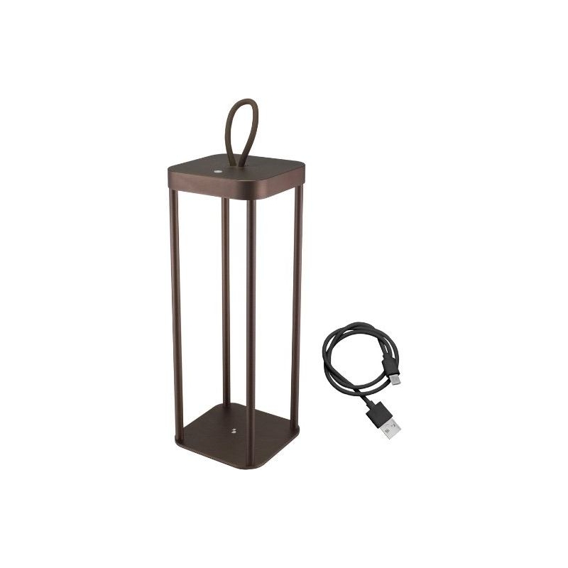 BEPER Beper P207ILI102 Rechargeable Lantern Corten