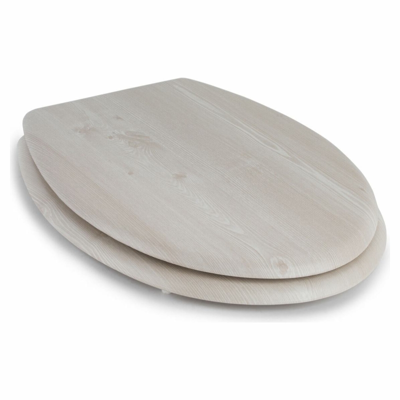 BELDRAY Beldray LA033710WOAKPFEU7 Wooden MDF Toilet