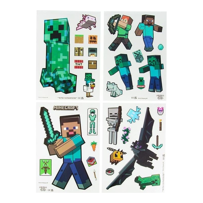 PALADONE Paladone Minecraft Window Cling Decals