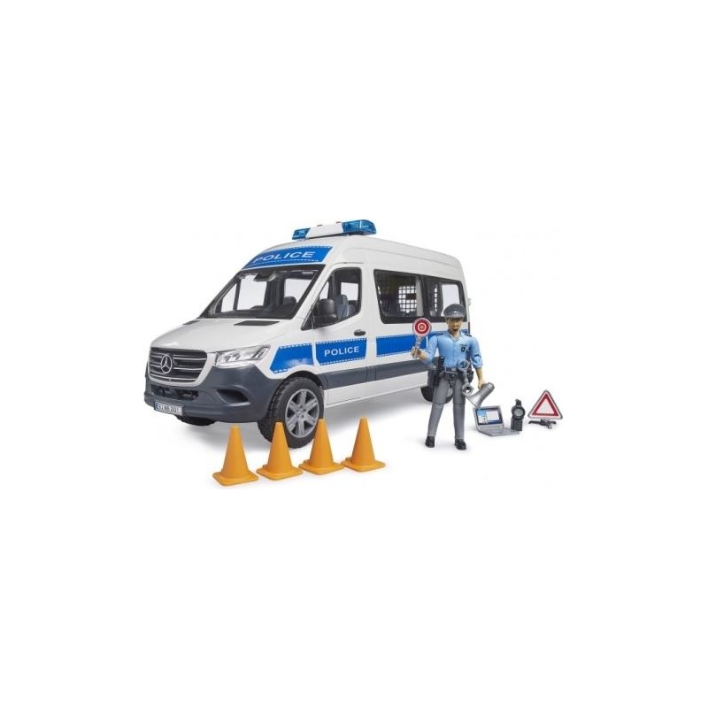 BRUDER Bruder Mercedes-Benz Police Sprinter set