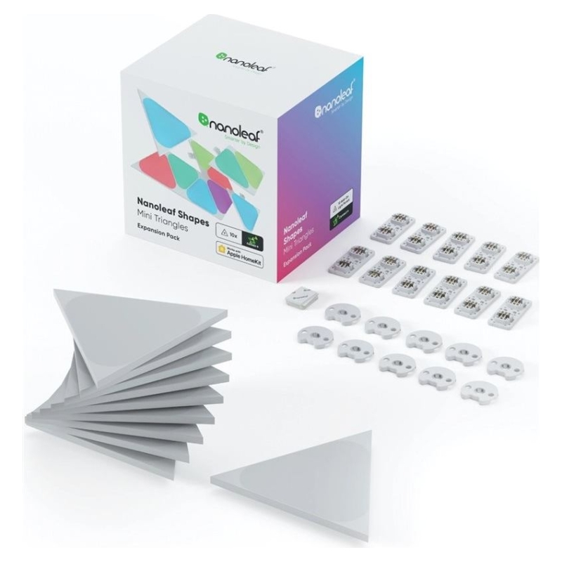 NANOLEAF Nanoleaf Shapes Black Mini Triangles