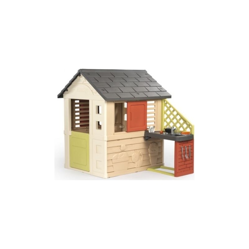 SMOBY Smoby Domek Nature z kuchnią