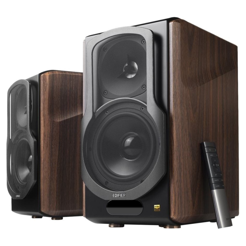 EDIFIER Edifier S2000MKIII Bookshelf Speaker, Brown