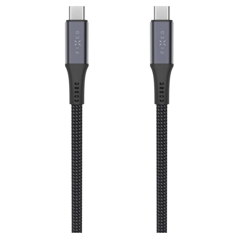 FIXED Fixed Braided Cable USB-C/USB-C, 2m