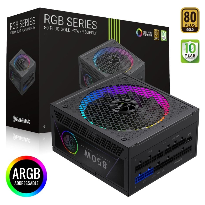 GAMEMAX Gamemax PSU | RGB 850G