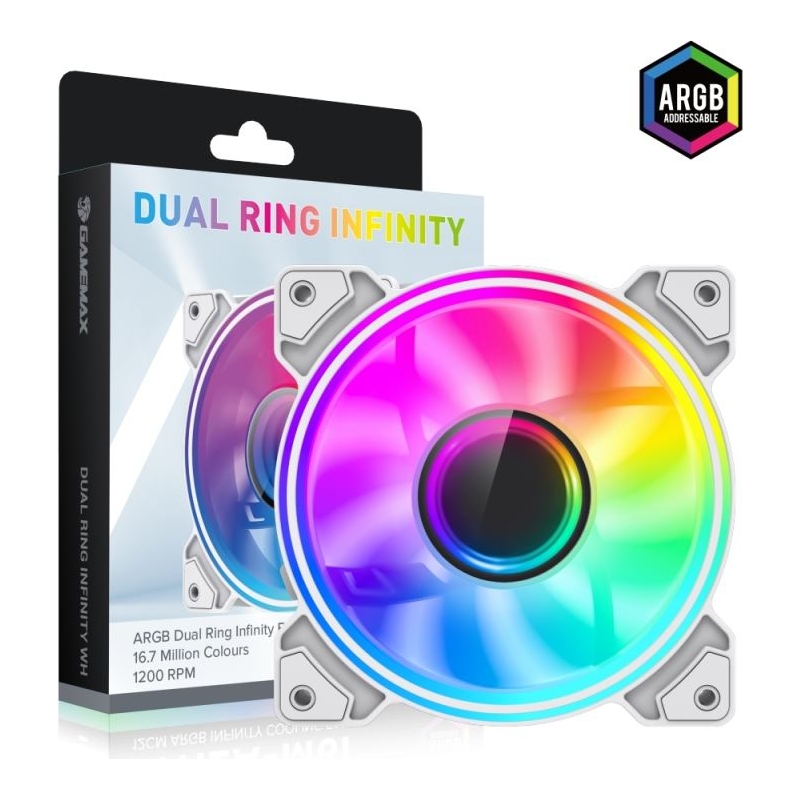 GAMEMAX Gamemax Case Fan | DUAL