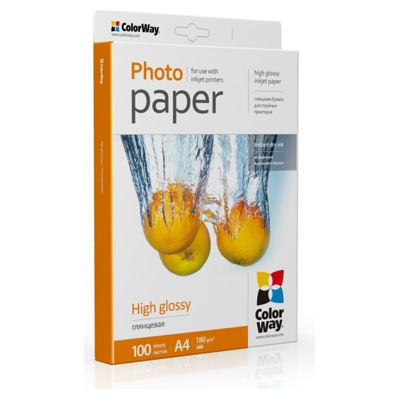 COLORWAY Colorway Photo Paper, 100 sheets