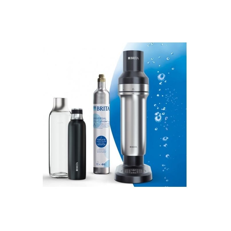 BRITA Brita SodaTRIO black carbonator SATURATOR