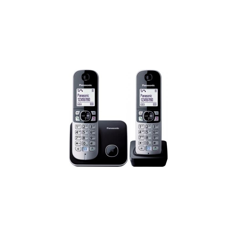 PANASONIC Panasonic KX-TG6812 Dect/Black KG-TG6812 BLACK