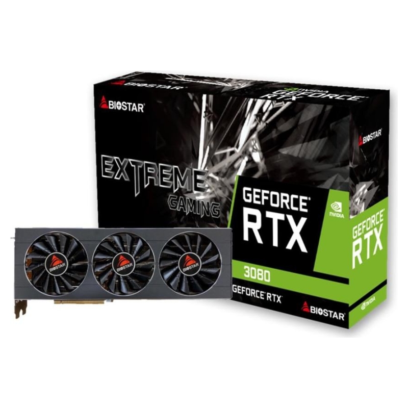 BIOSTAR Biostar Graphics Card|BIOSTAR|NVIDIA|GeForce RTX 3080|10