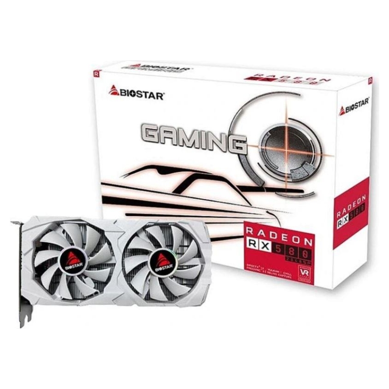 BIOSTAR Biostar Graphics Card|BIOSTAR|AMD|Radeon RX 580|8