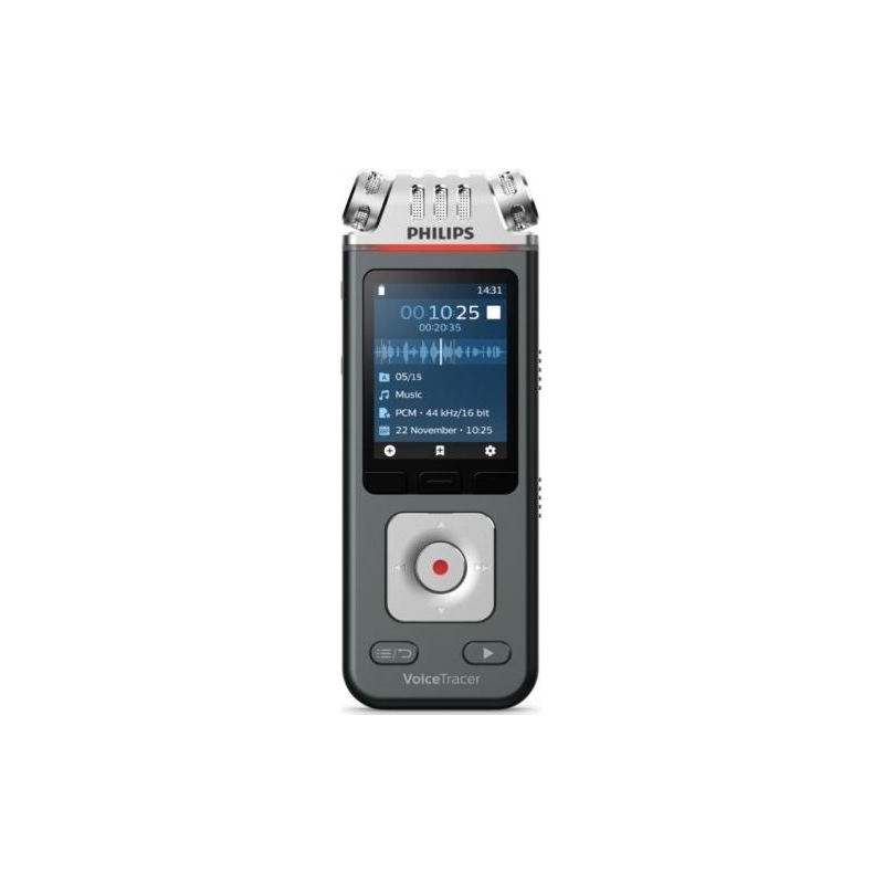 PHILIPS Philips Dyktafon DVT6115 Pamięć 8GB