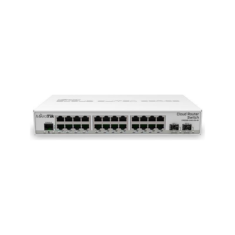 MIKROTIK Mikrotik Switch|MIKROTIK|CRS326-24G-2S+IN|24x10Base-T / 100Base-TX /