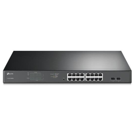 Tp-Link Switch|TP-LINK|TL-SG1218MPE|Desktop/pedestal|Rack|16x10Base-T / 100Base-TX / 1000Base-T|PoE+ ports 16|192 Watts|TL-SG121