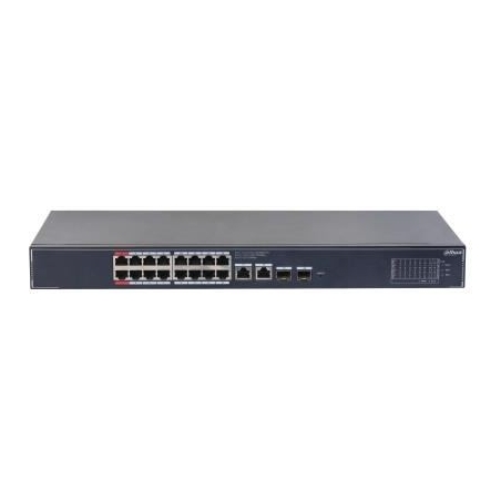 Dahua Switch|DAHUA|DH-SG4020LP|Switch layer L2|16xRJ-45 ports|RJ-45 Ports Type Gigabit Ethernet (10/100/1000)|2xGigabit Ethernet