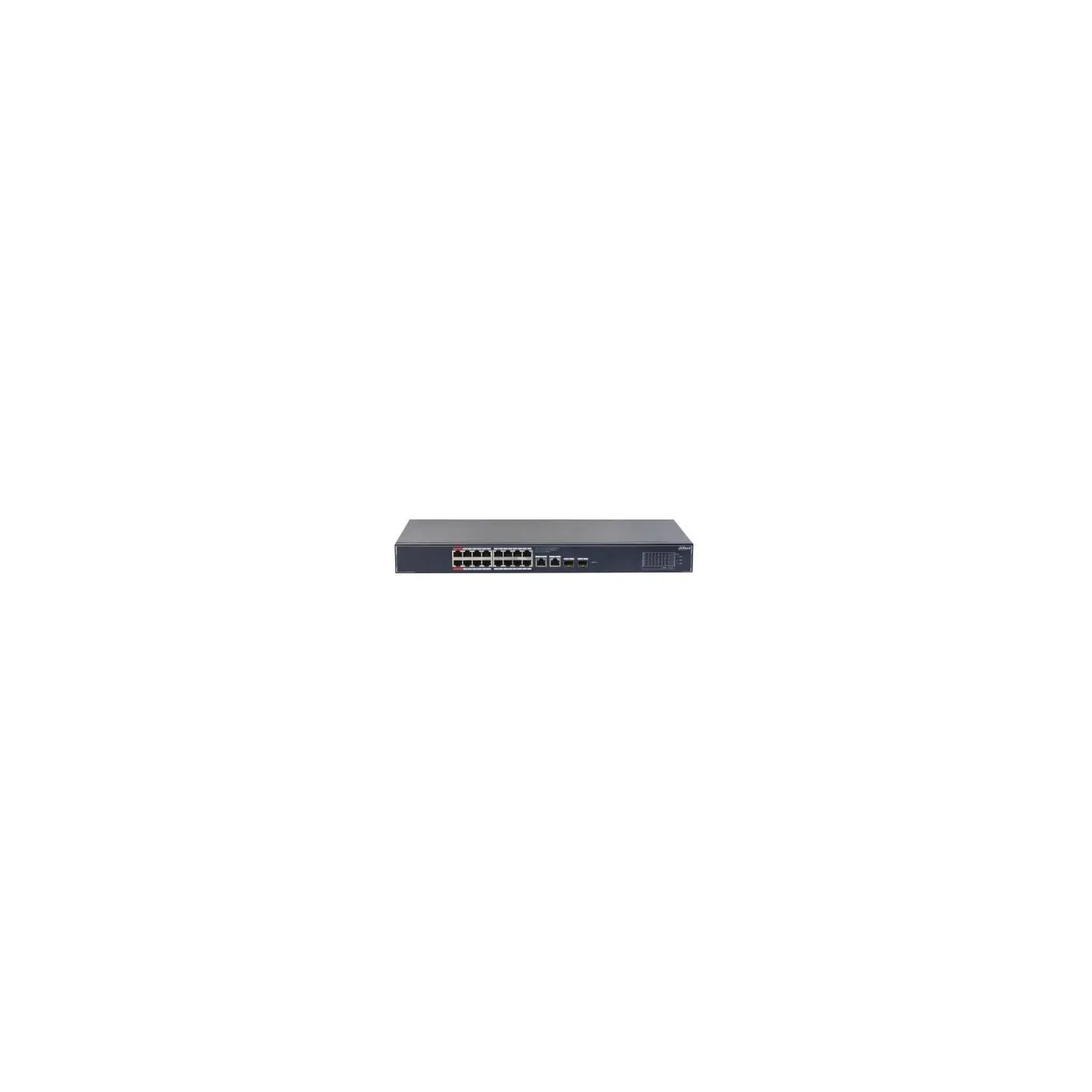 Dahua Switch|DAHUA|DH-SG4020LP|Switch layer L2|16xRJ-45 ports|RJ-45 Ports Type Gigabit Ethernet (10/100/1000)|2xGigabit Ethernet