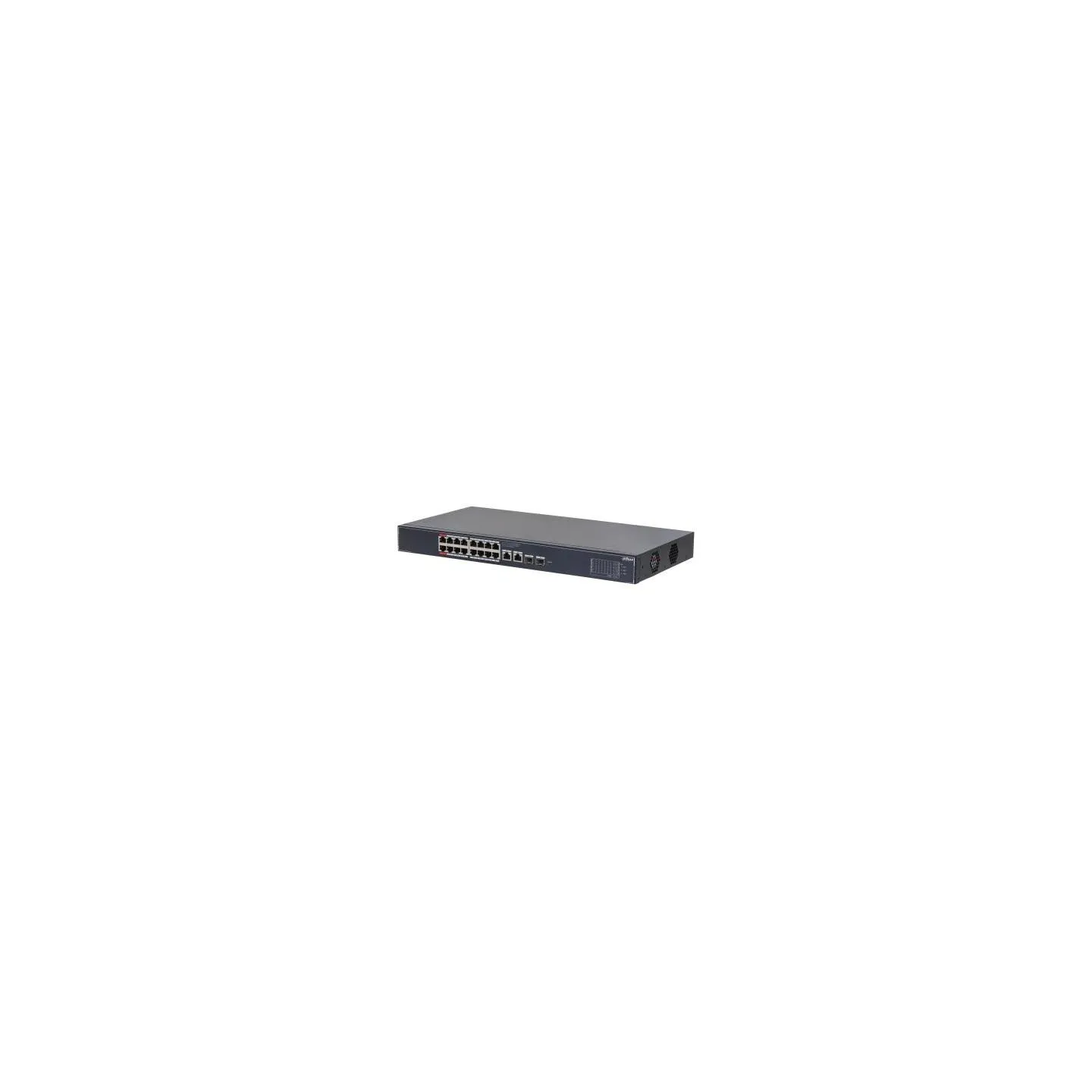Dahua Switch|DAHUA|DH-SG4020LP|Switch layer L2|16xRJ-45 ports|RJ-45 Ports Type Gigabit Ethernet (10/100/1000)|2xGigabit Ethernet