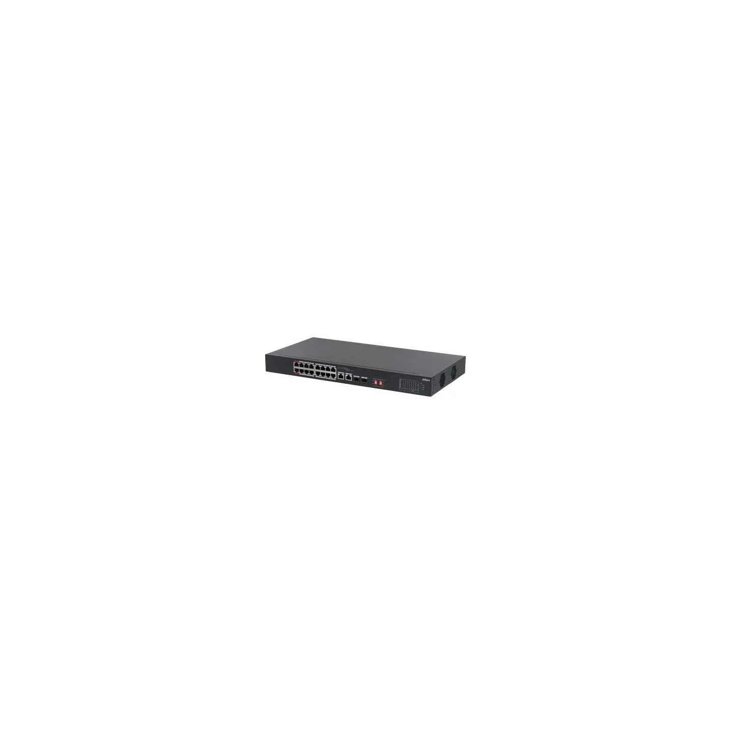Dahua Switch|DAHUA|S3218-16ET-135|Switch type Unmanaged|Switch layer L2|Rack mounting Yes|Stackable Yes|Form factor 1U|16xRJ-45 