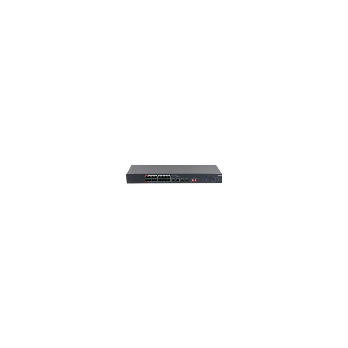 Dahua Switch|DAHUA|S3218-16ET-135|Switch type Unmanaged|Switch layer L2|Rack mounting Yes|Stackable Yes|Form factor 1U|16xRJ-45 