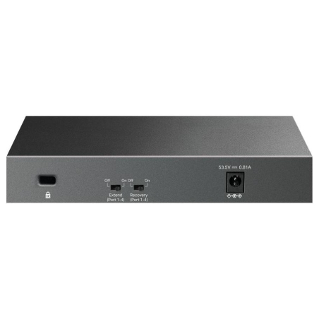 Tp-Link | 6-Port 10/100 Mbps Desktop Switch with 4-Port PoE | LS106LP | Unmanaged | Desktop
