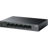 Tp-Link | 6-Port 10/100 Mbps Desktop Switch with 4-Port PoE | LS106LP | Unmanaged | Desktop