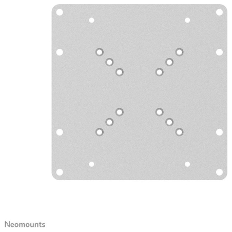 Neomounts NEWSTAR VESA CONVERSION PLATE - VESA 75&100 TO 200X100 & 200X200 - SILVER