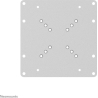 Neomounts NEWSTAR VESA CONVERSION PLATE - VESA 75&100 TO 200X100 & 200X200 - SILVER