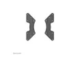 Neomounts NEWSTAR VESA CONVERSION PLATE - VESA 200X200 TO 400X200, 400X400 - BLACK