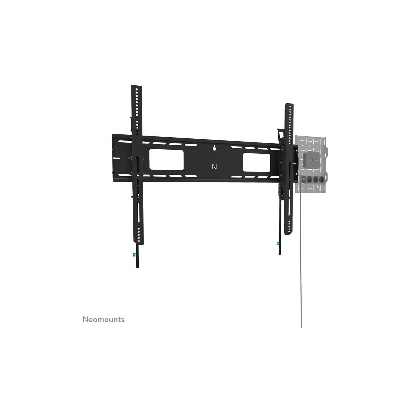 Neomounts LEVEL-750 WALL MOUNT (XL, 100 KG, TILTABLE, TILT GUARD, CONNECTABLE, VESA 800X600)