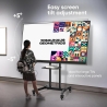 Onkron TV SET ACC MOBILE STAND/50-90"/BLACK TS1891-B ONKRON