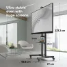 Onkron TV SET ACC MOBILE STAND/50-90"/BLACK TS1891-B ONKRON