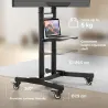 Onkron TV SET ACC MOBILE STAND/50-90"/BLACK TS1891-B ONKRON