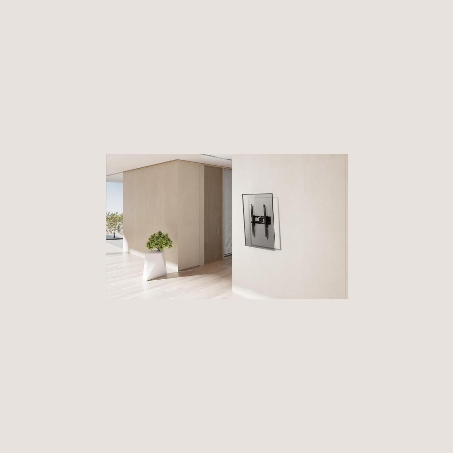 Gembird TV wall mount tilt 37-75