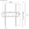 Gembird TV wall mount tilt 37-75