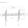 Gembird TV wall mount PRO series 43-95