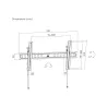 Gembird TV wall mount PRO series 43-95
