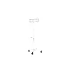 Gembird TV SET ACC FLOOR STAND 32-55"/TVS-55T-03-W GEMBIRD