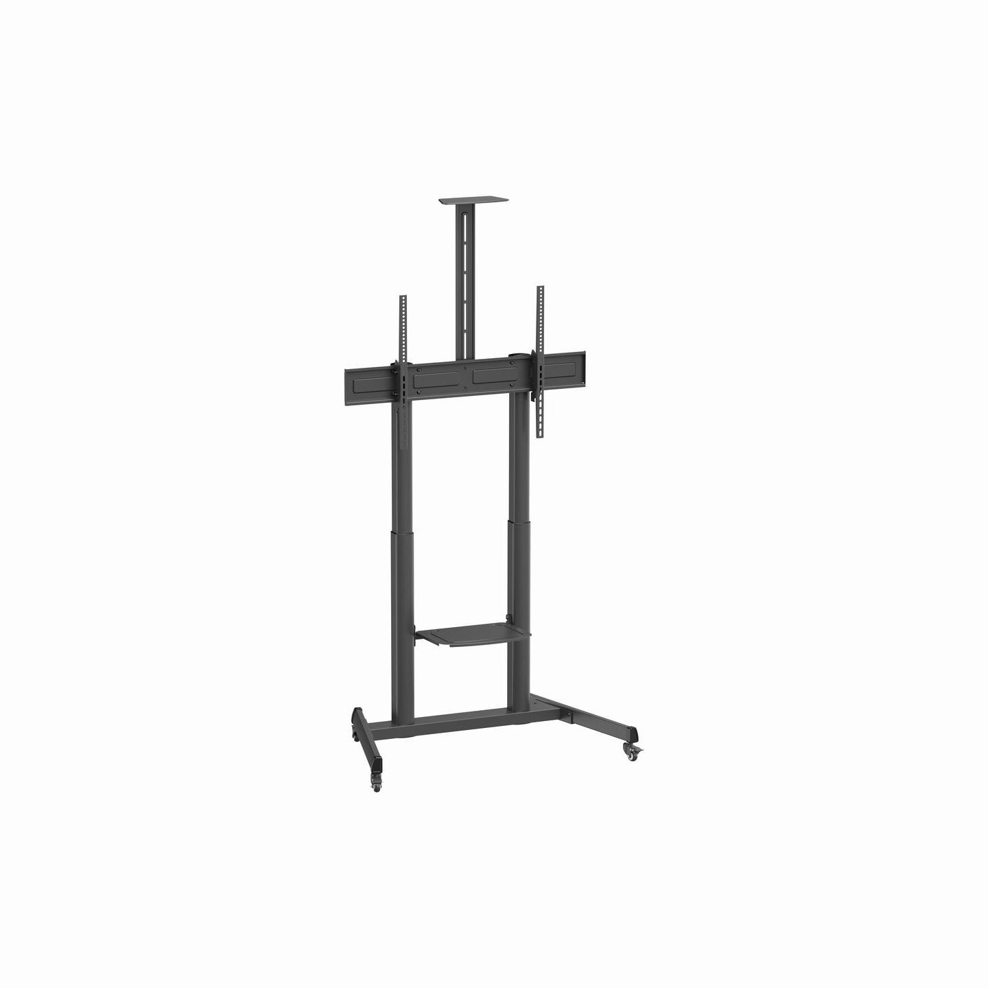 Gembird TV floor stand with caster wheel