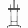 Gembird TV floor stand with caster wheel