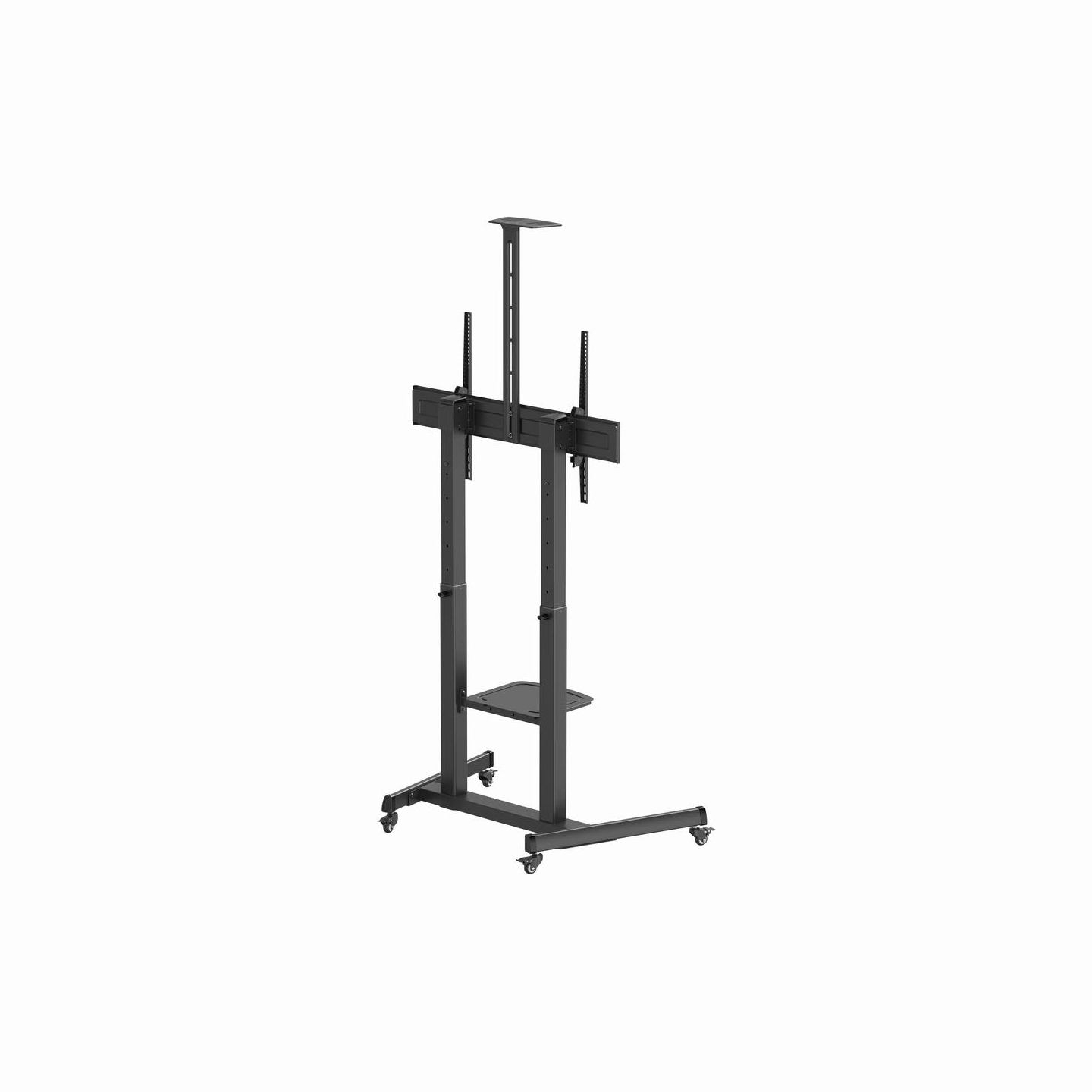 Gembird TV floor stand with caster wheel