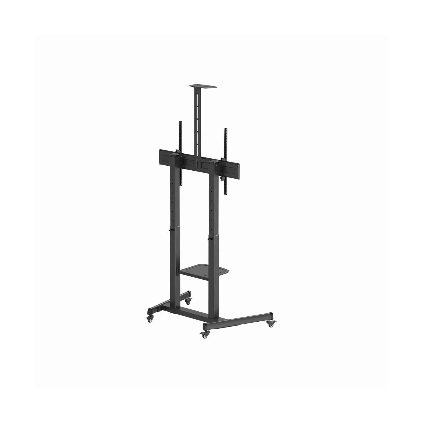Gembird TV floor stand with caster wheel