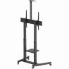 Gembird TV floor stand with caster wheel
