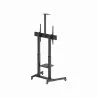Gembird TV floor stand with caster wheel