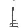 Gembird TV floor stand with caster wheel