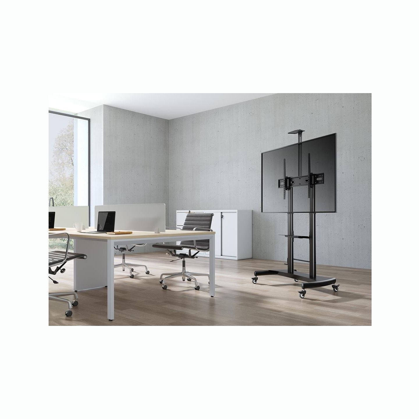 Gembird Height adjustable TV floor stand