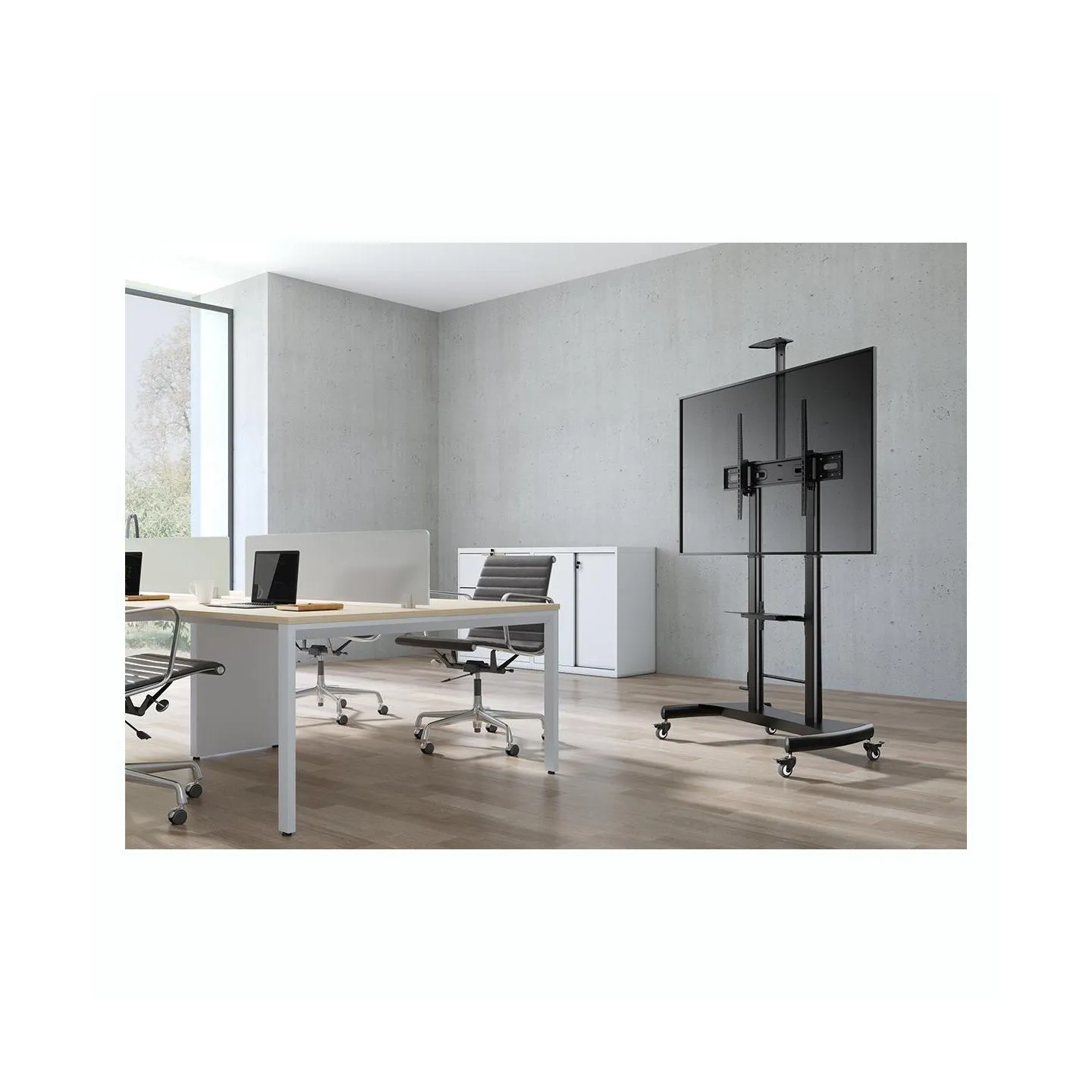 Gembird Height adjustable TV floor stand