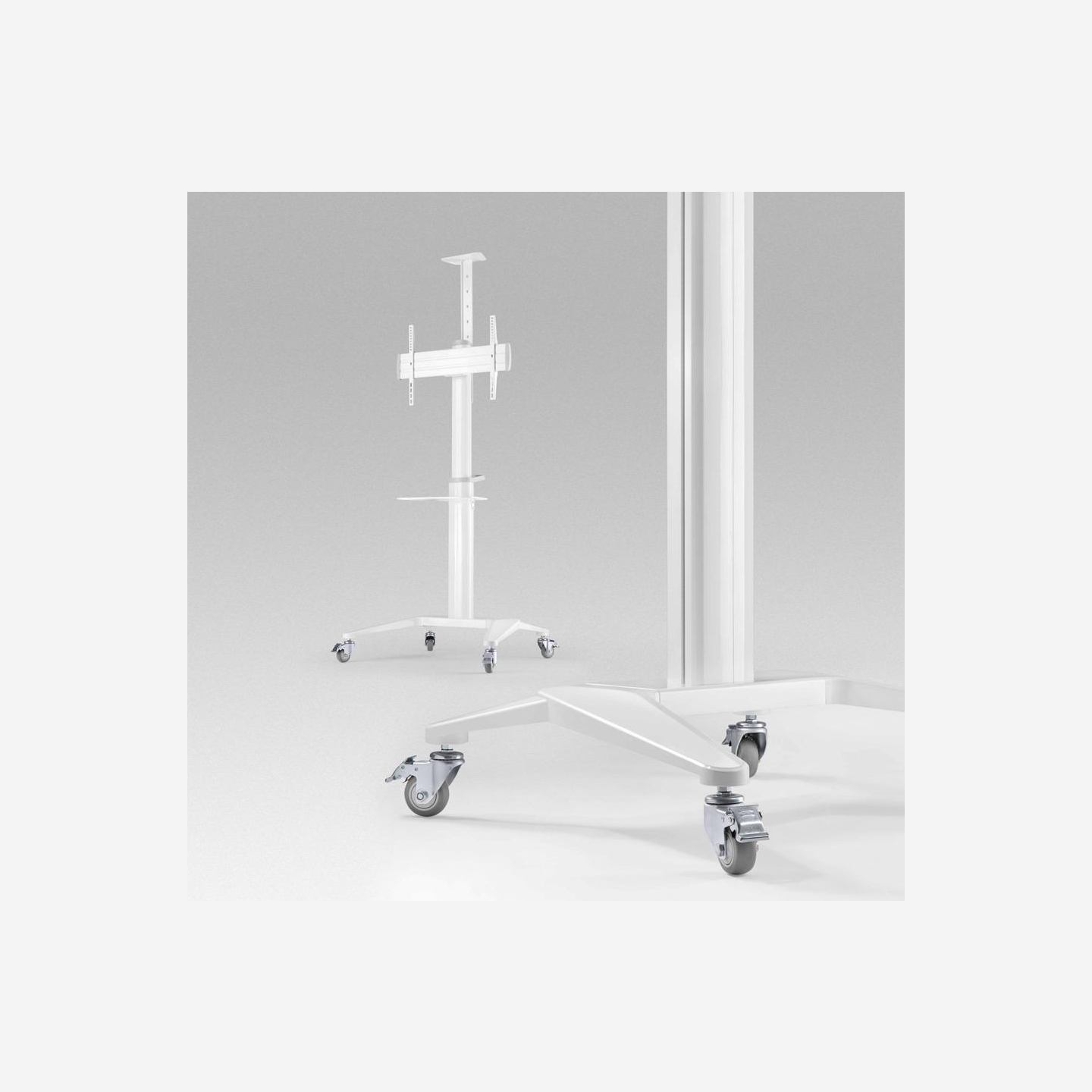 Gembird TV SET ACC FLOOR STAND 37-70"/WHITE TVS-70T-02-W GEMBIRD
