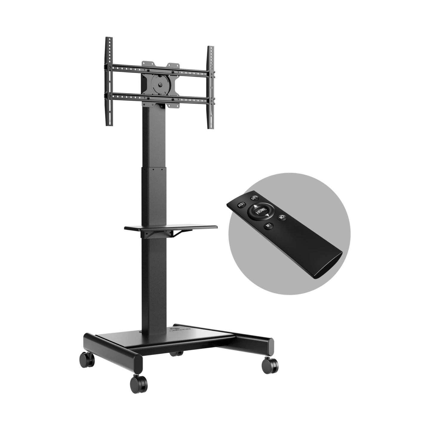 Onkron TV SET ACC MOBILE STAND/43-75"/BLACK TS1552E-B ONKRON